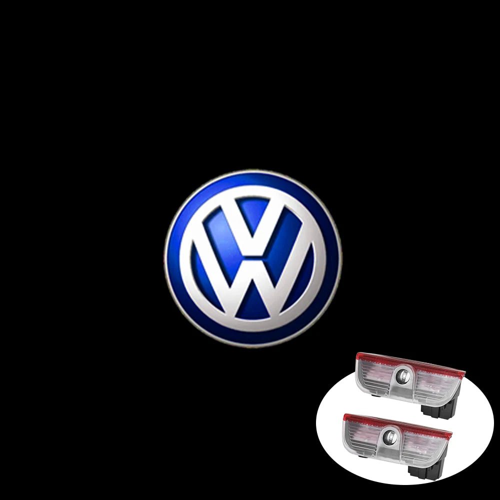 Podświetlenie Drzwi LED z Logo VW – Projektor Laserowy 2/4 szt.