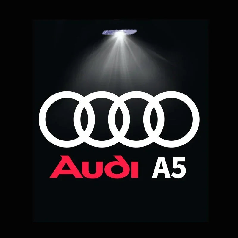 Podświetlenie Drzwi LED z Logo Audi – Projektor Laserowy 2/4 szt.