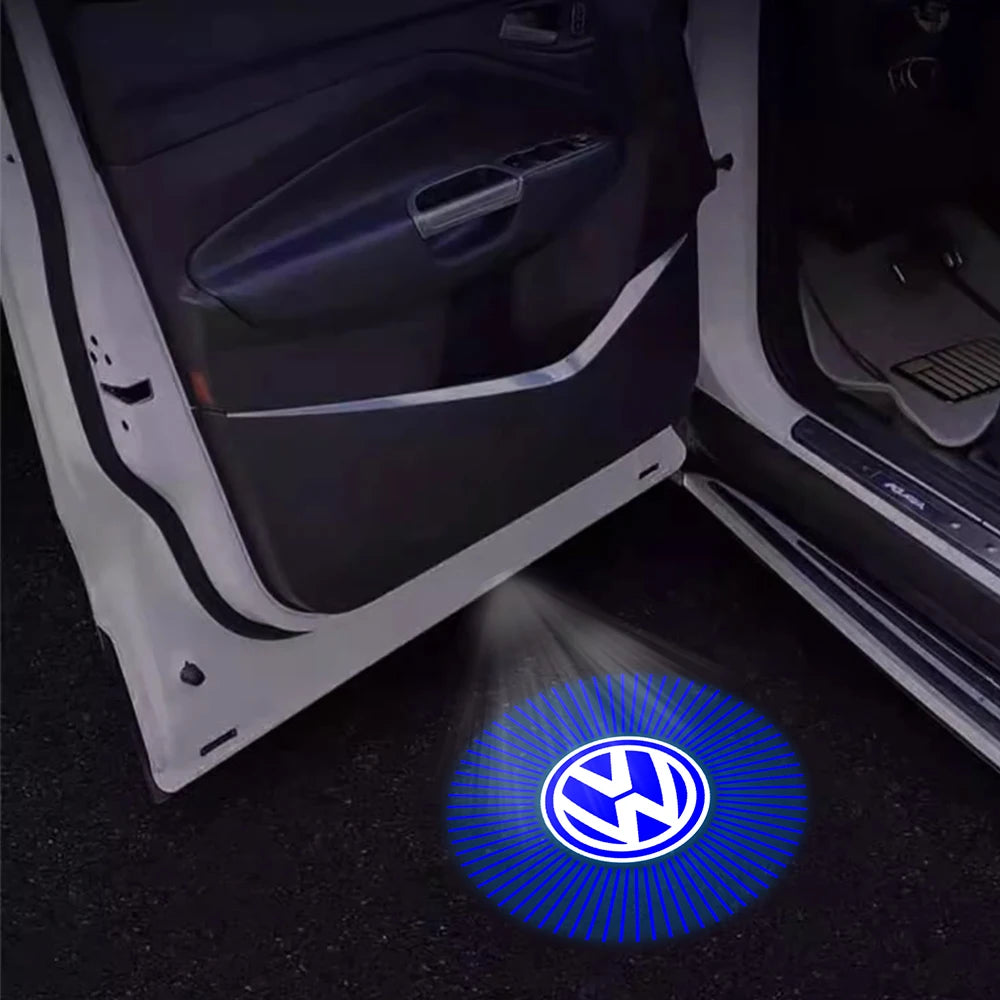 Podświetlenie Drzwi LED z Logo VW – Projektor Laserowy 2/4 szt.