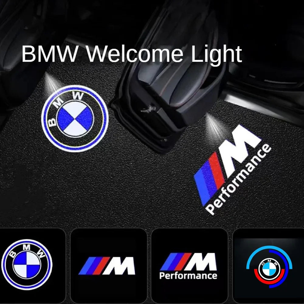 Podświetlenie Drzwi LED z Logo BMW – Projektor Laserowy 2 szt.