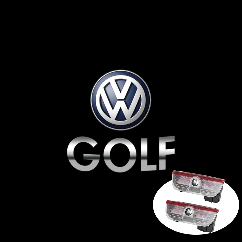 Podświetlenie Drzwi LED z Logo VW – Projektor Laserowy 2/4 szt.