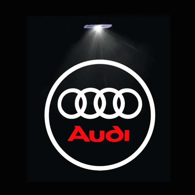 Podświetlenie Drzwi LED z Logo Audi – Projektor Laserowy 2/4 szt.
