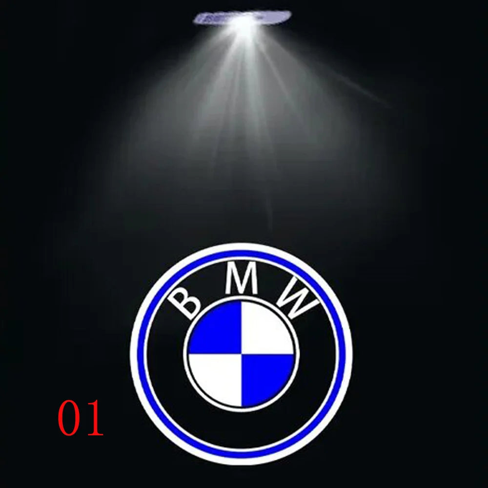Podświetlenie Drzwi LED z Logo BMW – Projektor Laserowy 2 szt.