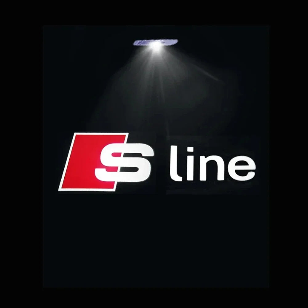 Podświetlenie Drzwi LED z Logo Audi – Projektor Laserowy 2/4 szt.