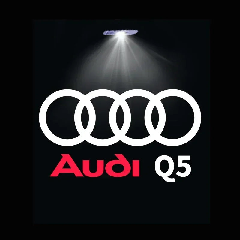Podświetlenie Drzwi LED z Logo Audi – Projektor Laserowy 2/4 szt.