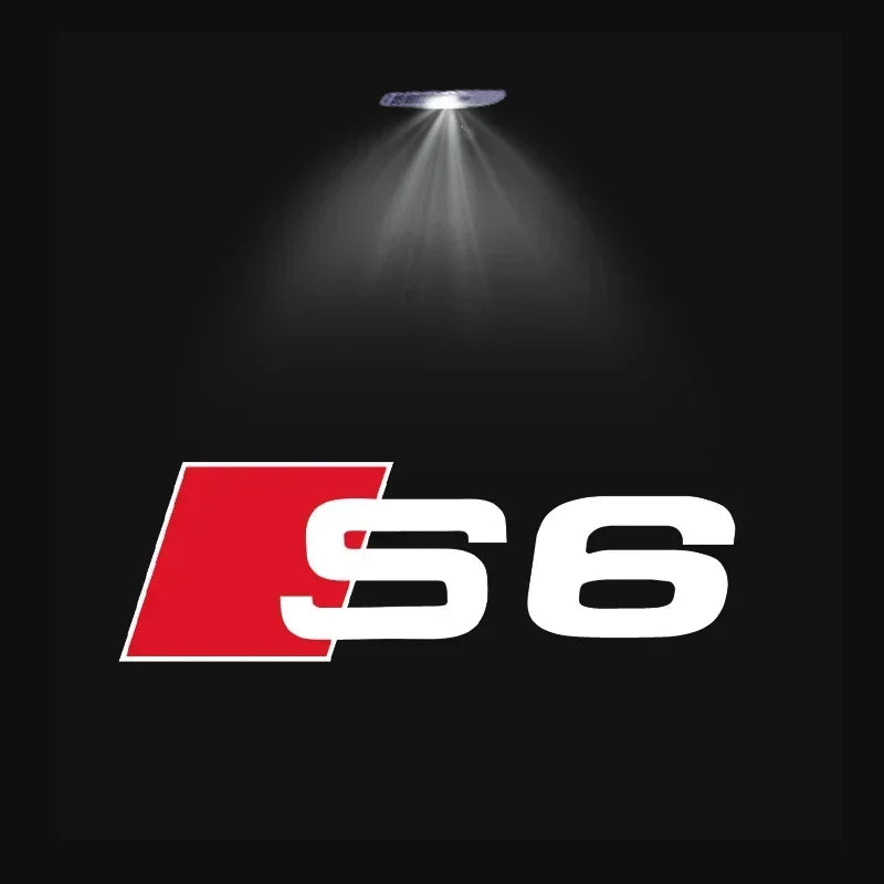 Podświetlenie Drzwi LED z Logo Audi – Projektor Laserowy 2/4 szt.