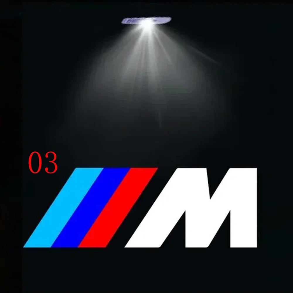 Podświetlenie Drzwi LED z Logo BMW – Projektor Laserowy 2 szt.