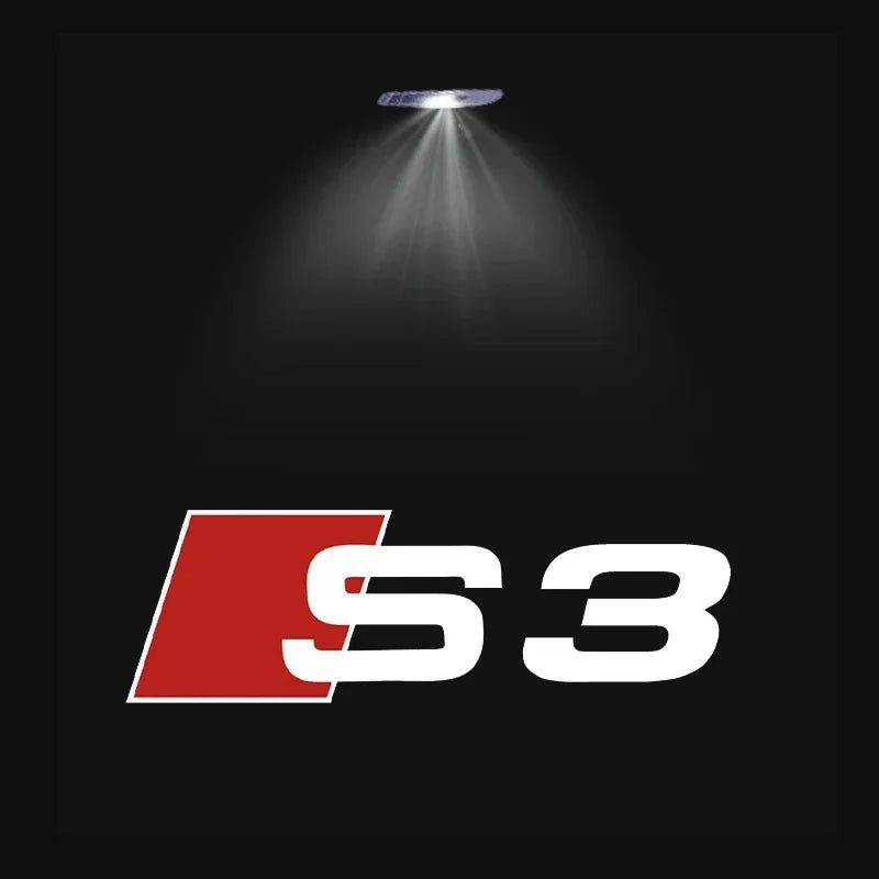 Podświetlenie Drzwi LED z Logo Audi – Projektor Laserowy 2/4 szt.