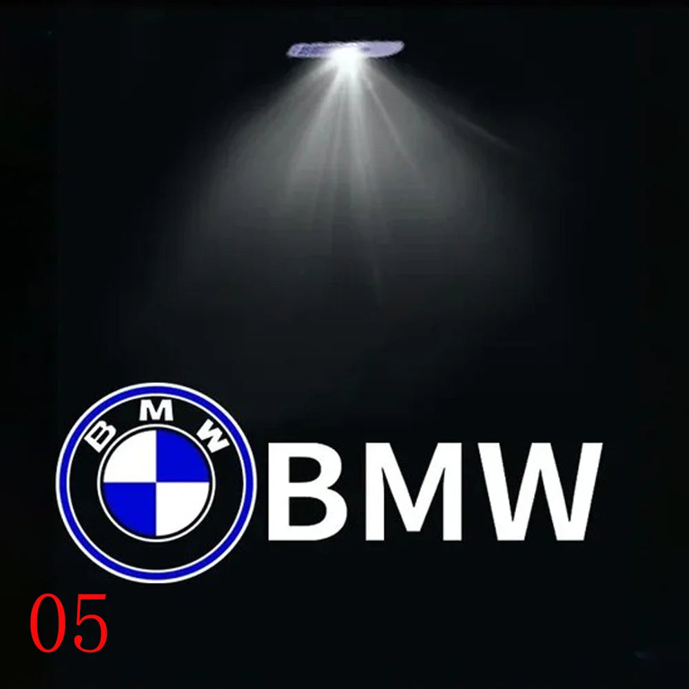 Podświetlenie Drzwi LED z Logo BMW – Projektor Laserowy 2 szt.