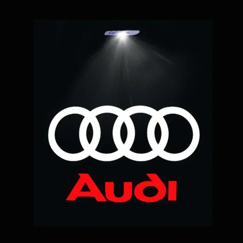 Podświetlenie Drzwi LED z Logo Audi – Projektor Laserowy 2/4 szt.