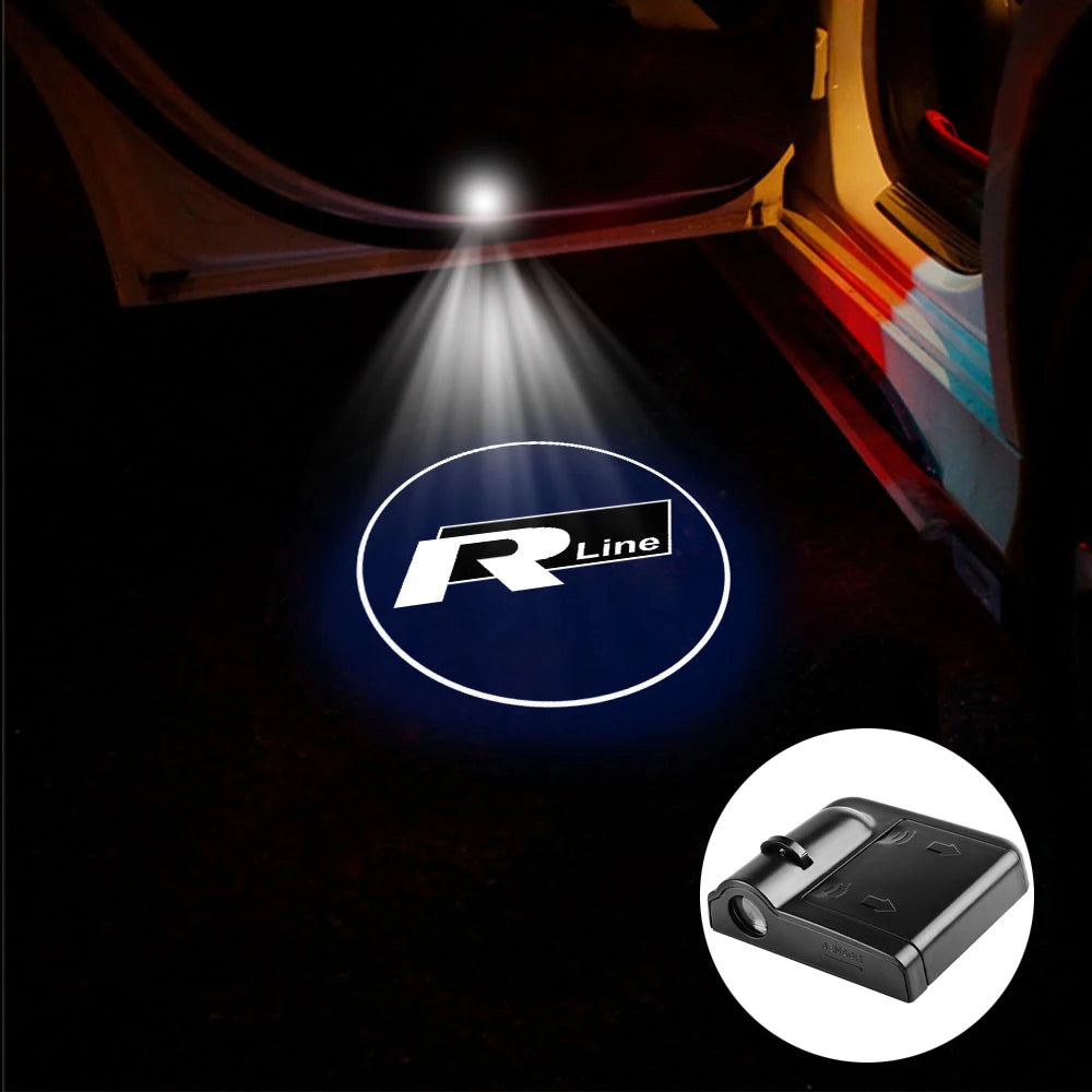 Podświetlenie Drzwi LED z Logo VW – Projektor Laserowy 2/4 szt.
