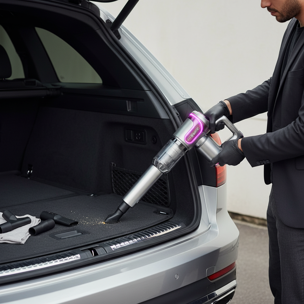 CleanDrive Pro – czyszczenie bagażnika