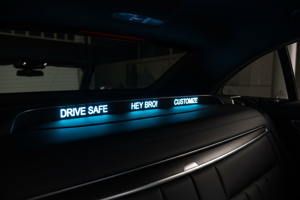 LED Display - Car Night