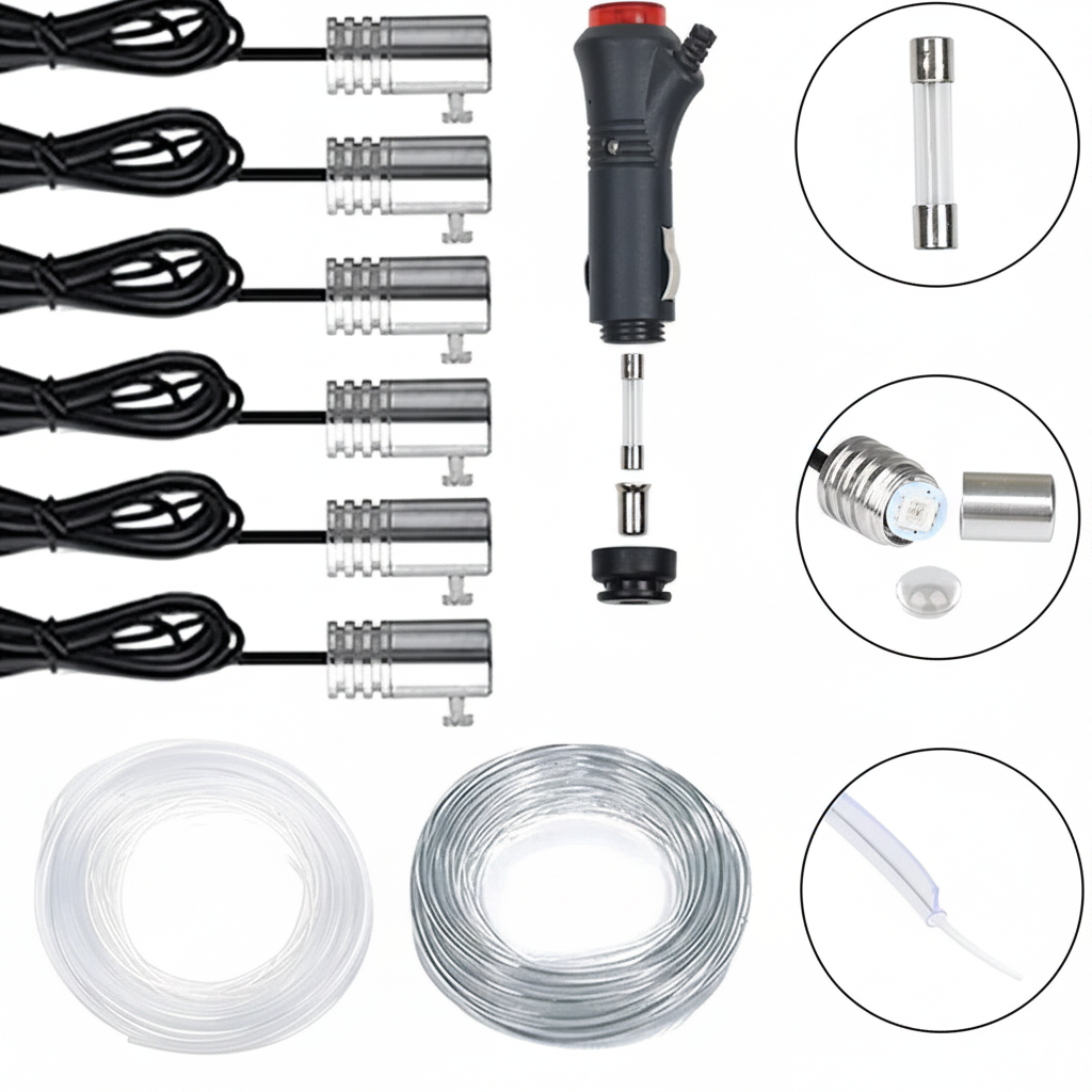 Zestaw - białe tło